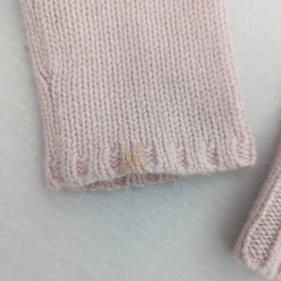 GAP light pink wool blend long sleeve sweater womens Small - Picture 3 of 4
